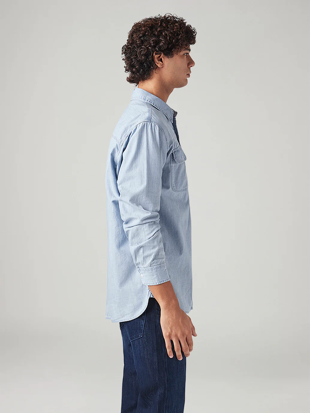 Men's Solid Slim Fit Shirt - Image 5