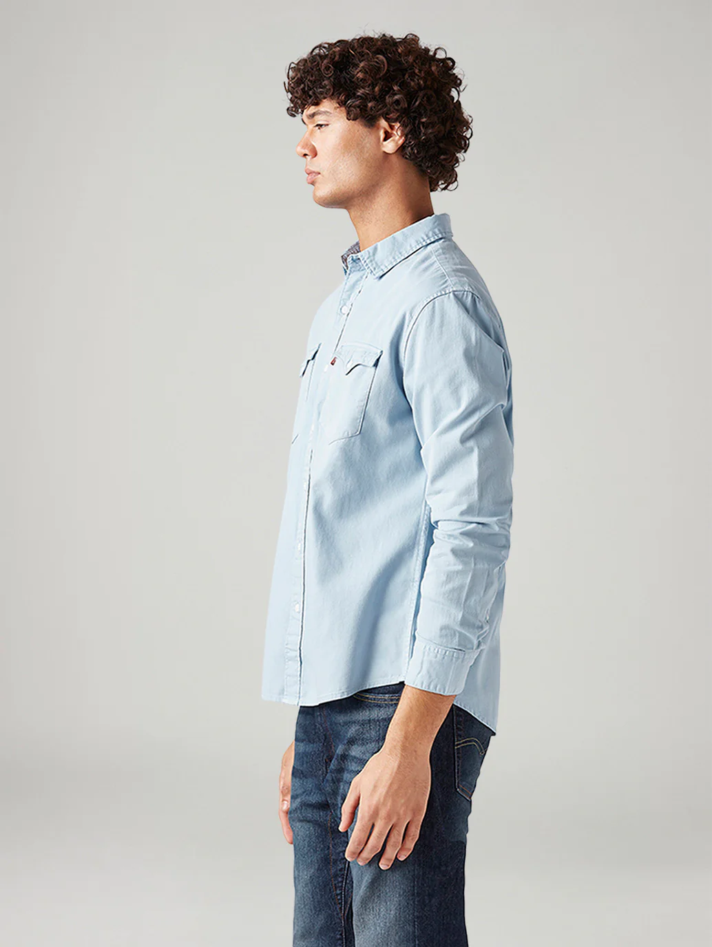 Men's Solid Slim Fit Shirt - Image 5