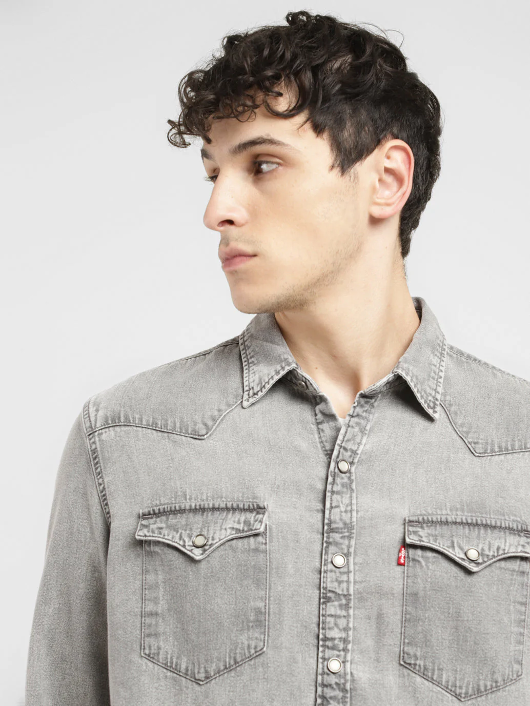 Men's Solid Slim Fit Shirt - Image 4