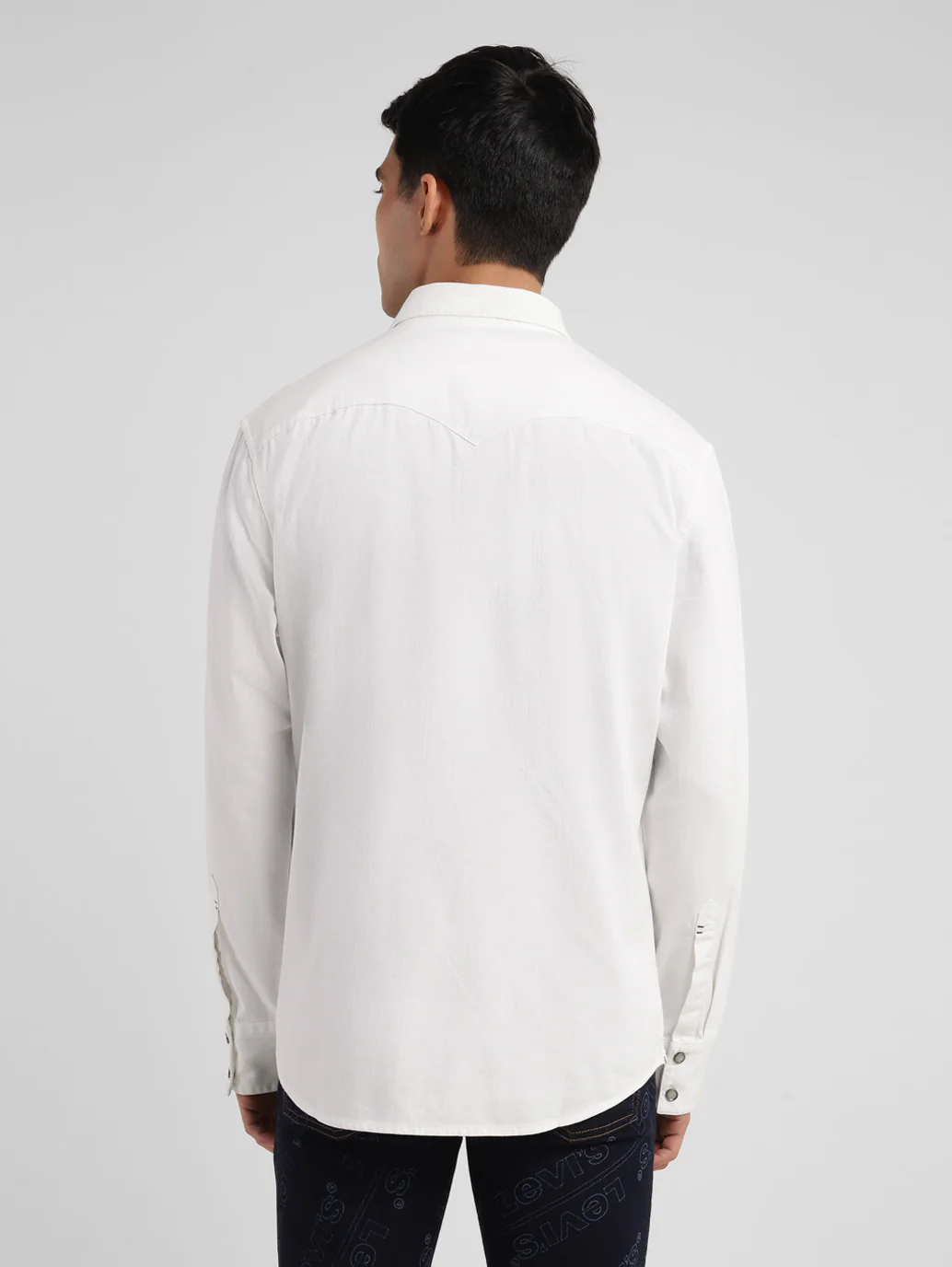 Men's Solid Slim Fit Shirt - Image 2