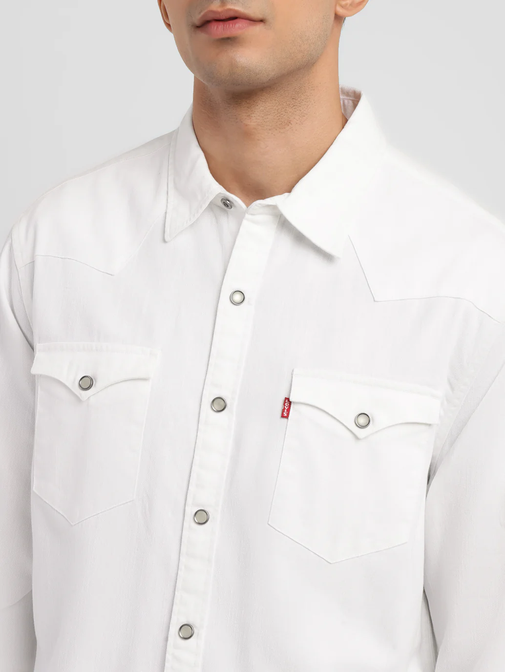 Men's Solid Slim Fit Shirt - Image 3