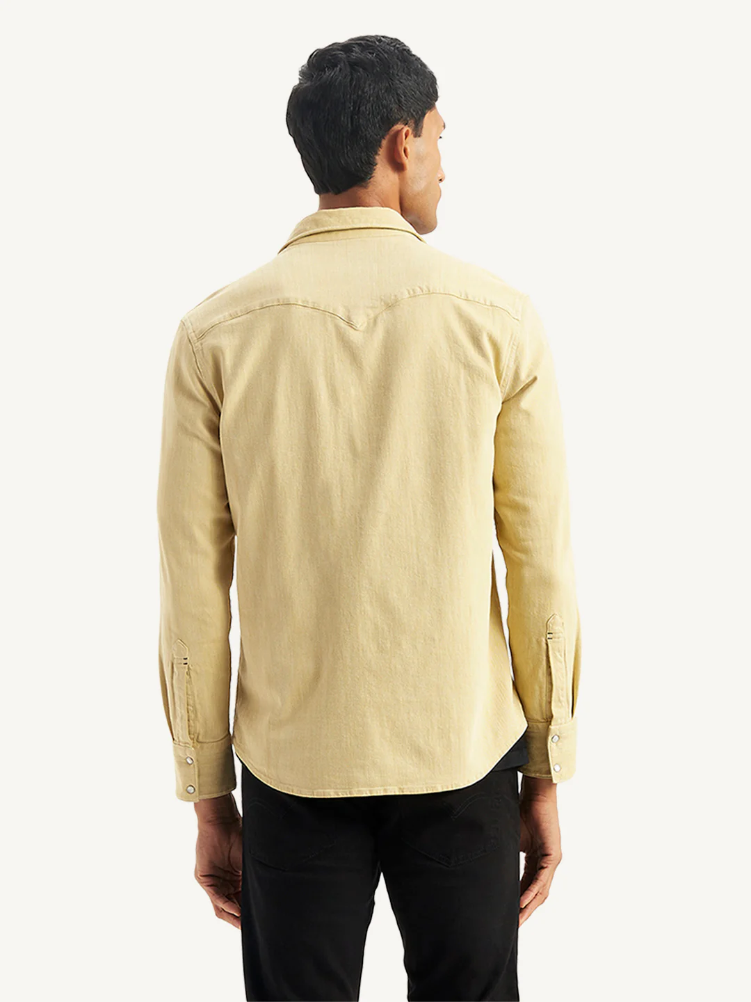 Men's Solid Slim Fit Shirt - Image 2