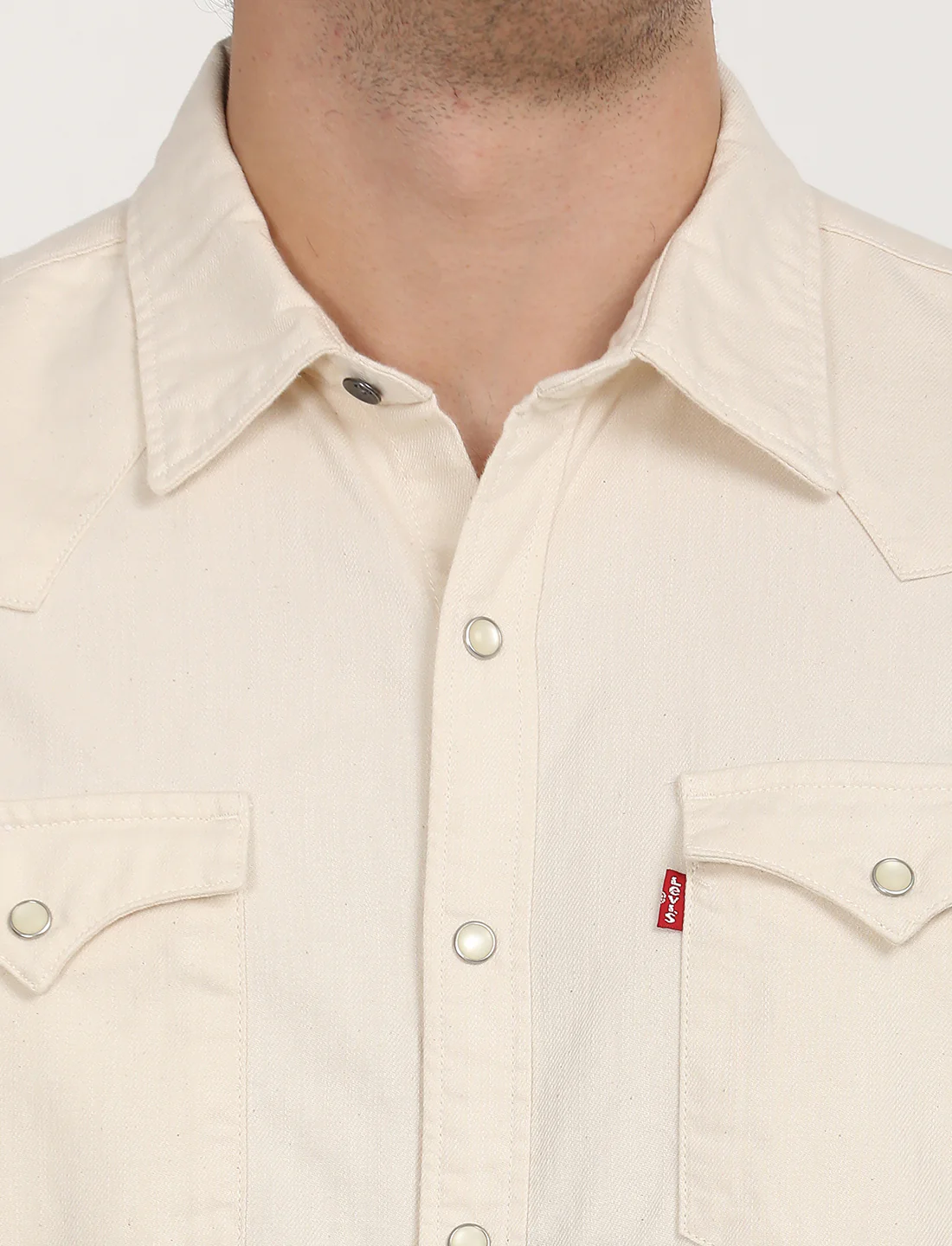 Men's Solid Slim Fit Shirt - Image 4