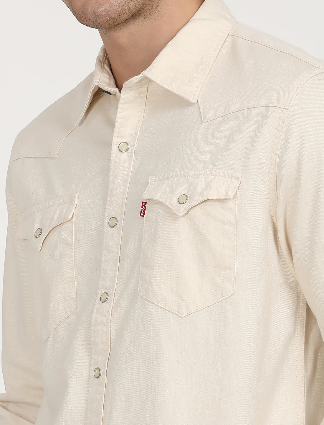 Men's Solid Slim Fit Shirt - Image 5