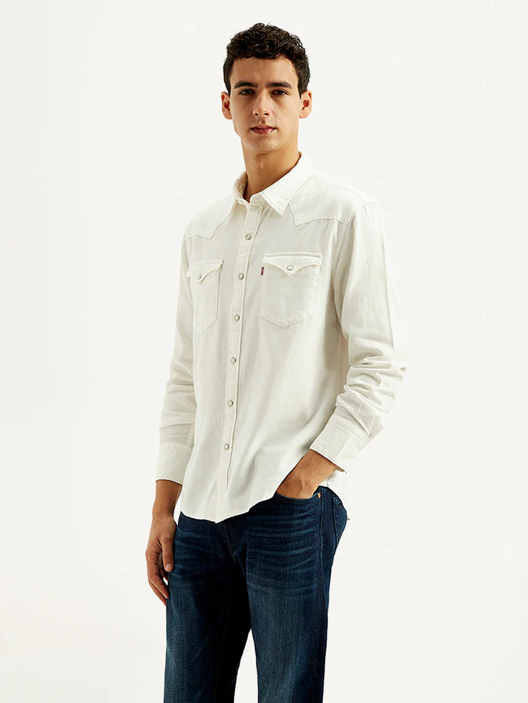 Men's Solid Slim Fit Shirt - Image 4