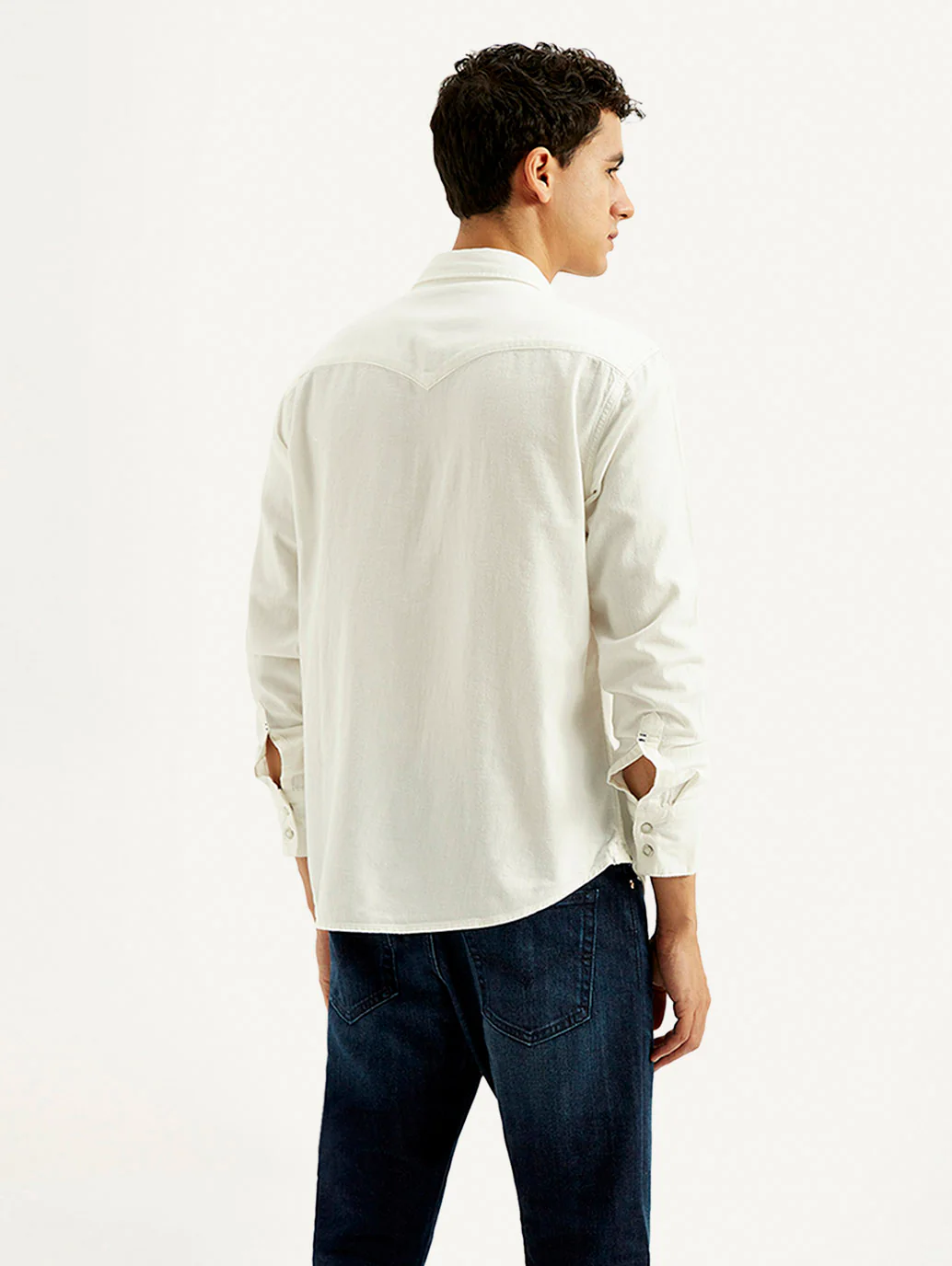 Men's Solid Slim Fit Shirt - Image 5