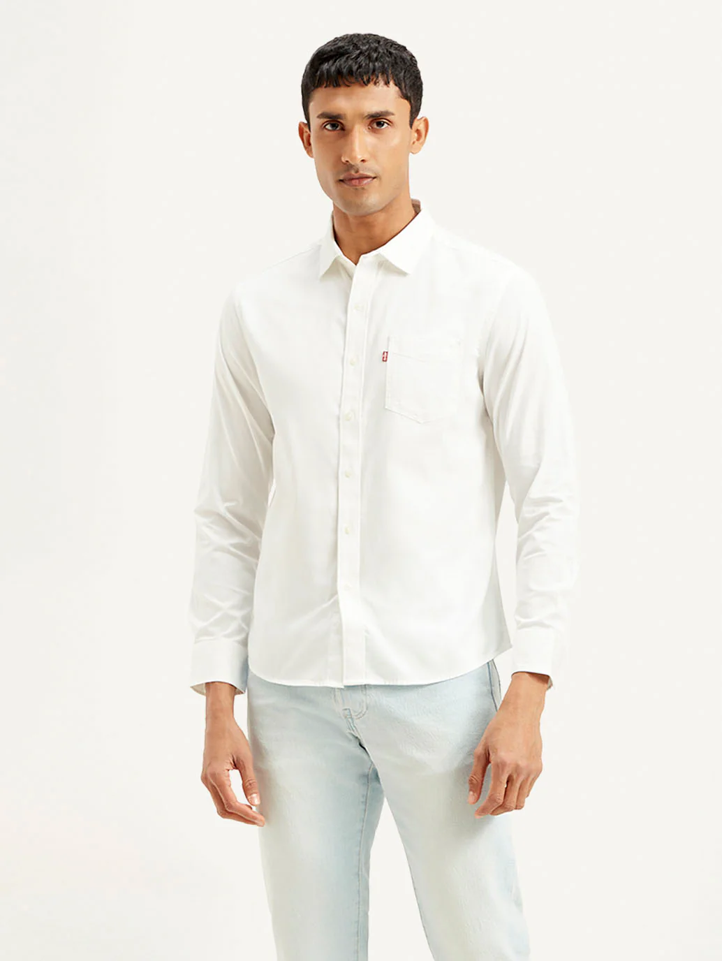 Men's Solid Slim Fit Shirt - Image 2