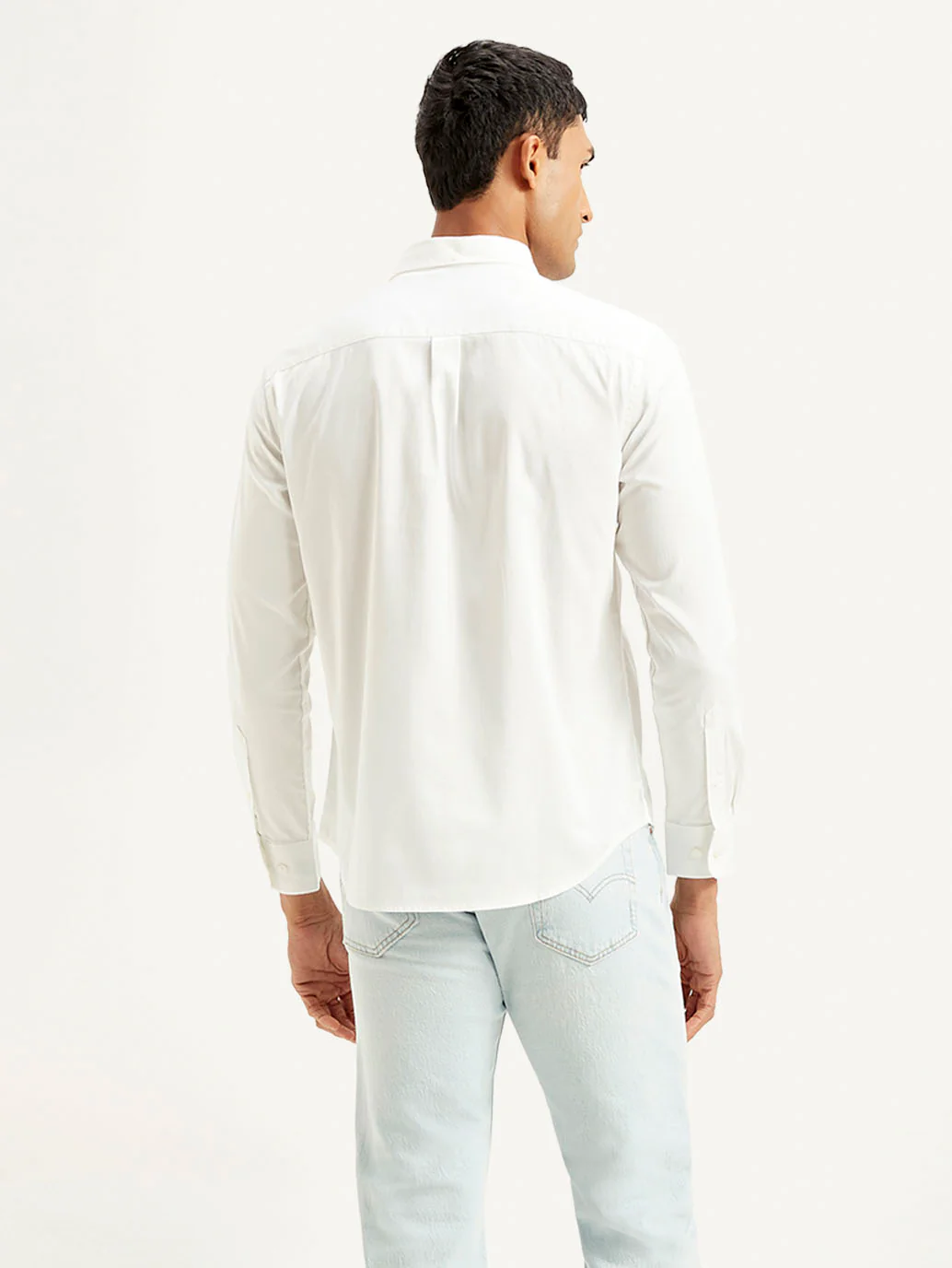 Men's Solid Slim Fit Shirt - Image 3