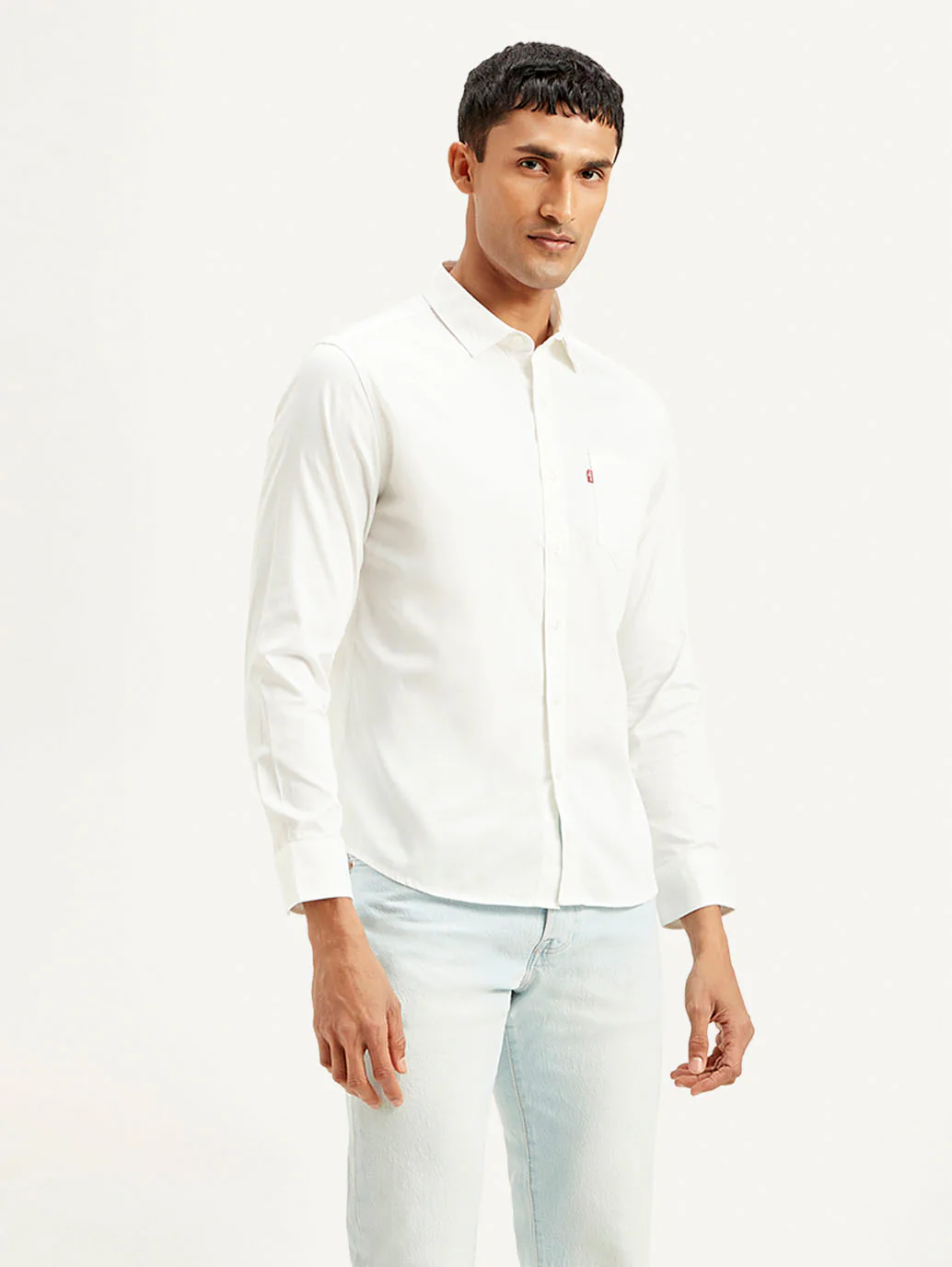 Men's Solid Slim Fit Shirt - Image 5
