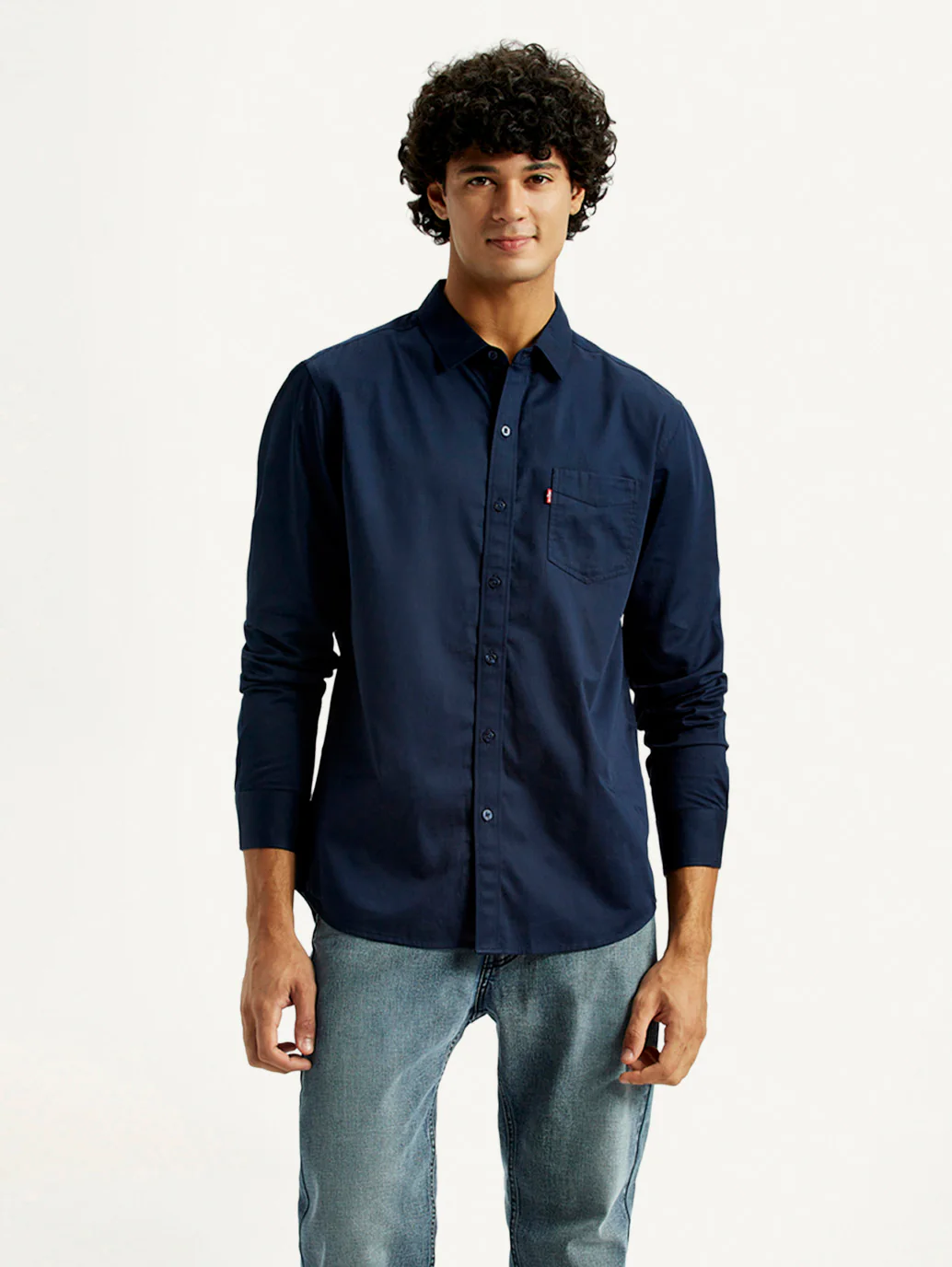 Men's Solid Slim Fit Shirt - Image 3