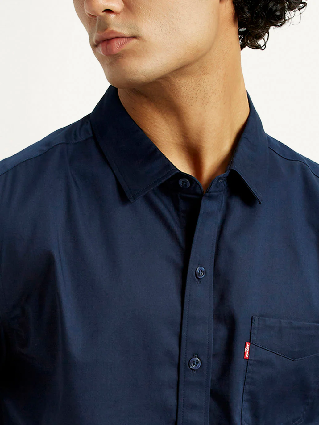 Men's Solid Slim Fit Shirt - Image 4