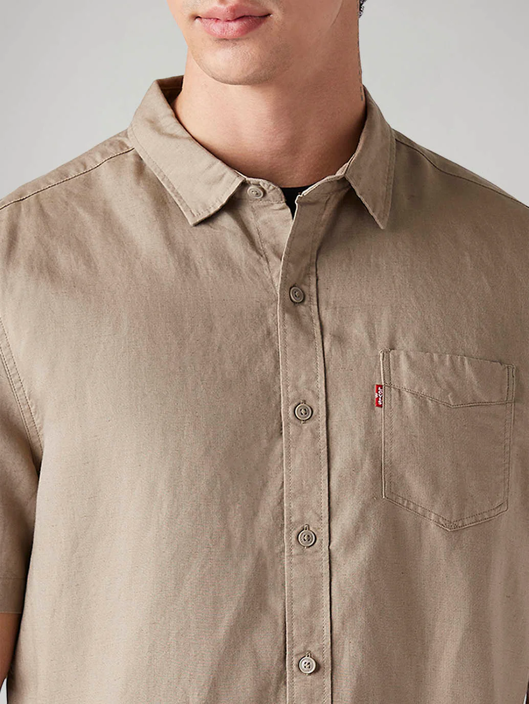 Men's Solid Slim Fit Shirt - Image 4