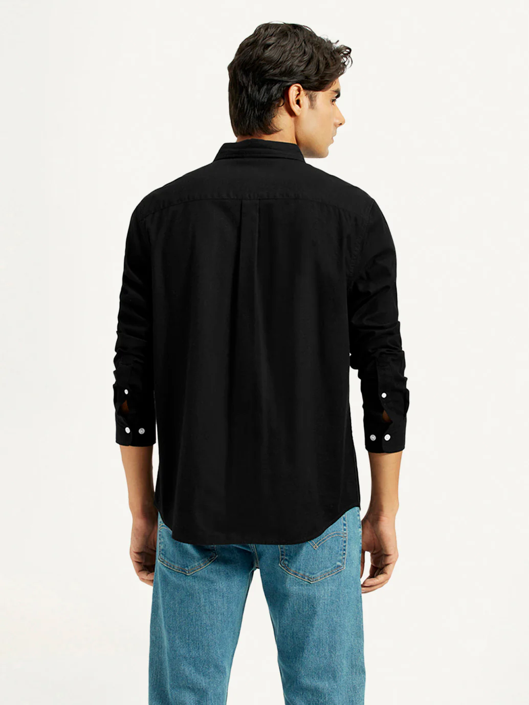Men's Solid Slim Fit Shirt - Image 2