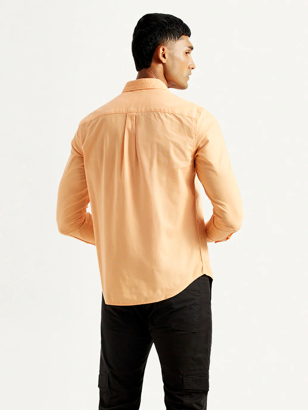 Men's Solid Slim Fit Shirt - Image 2