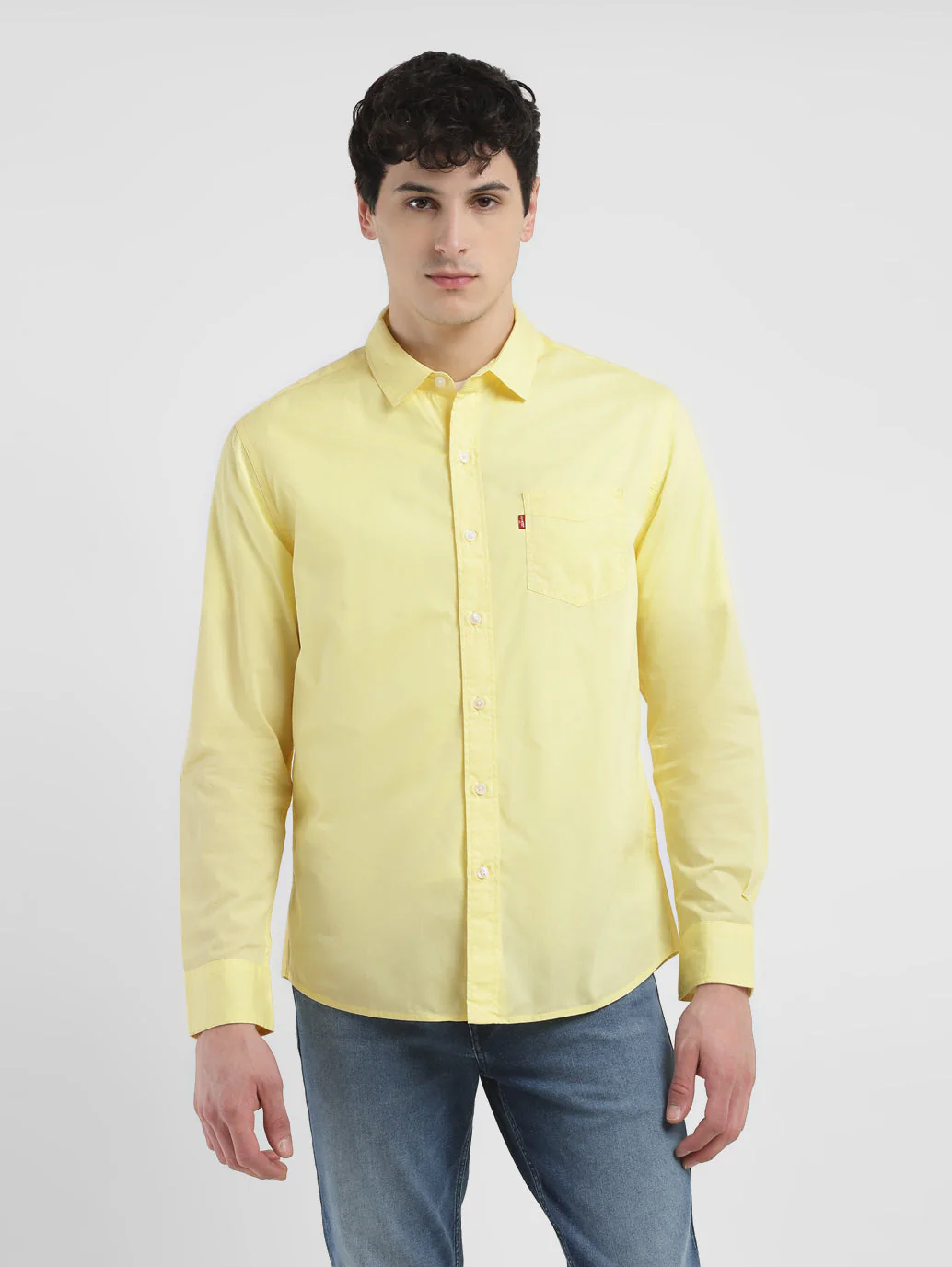 Men's Solid Slim Fit Shirt - Image 2