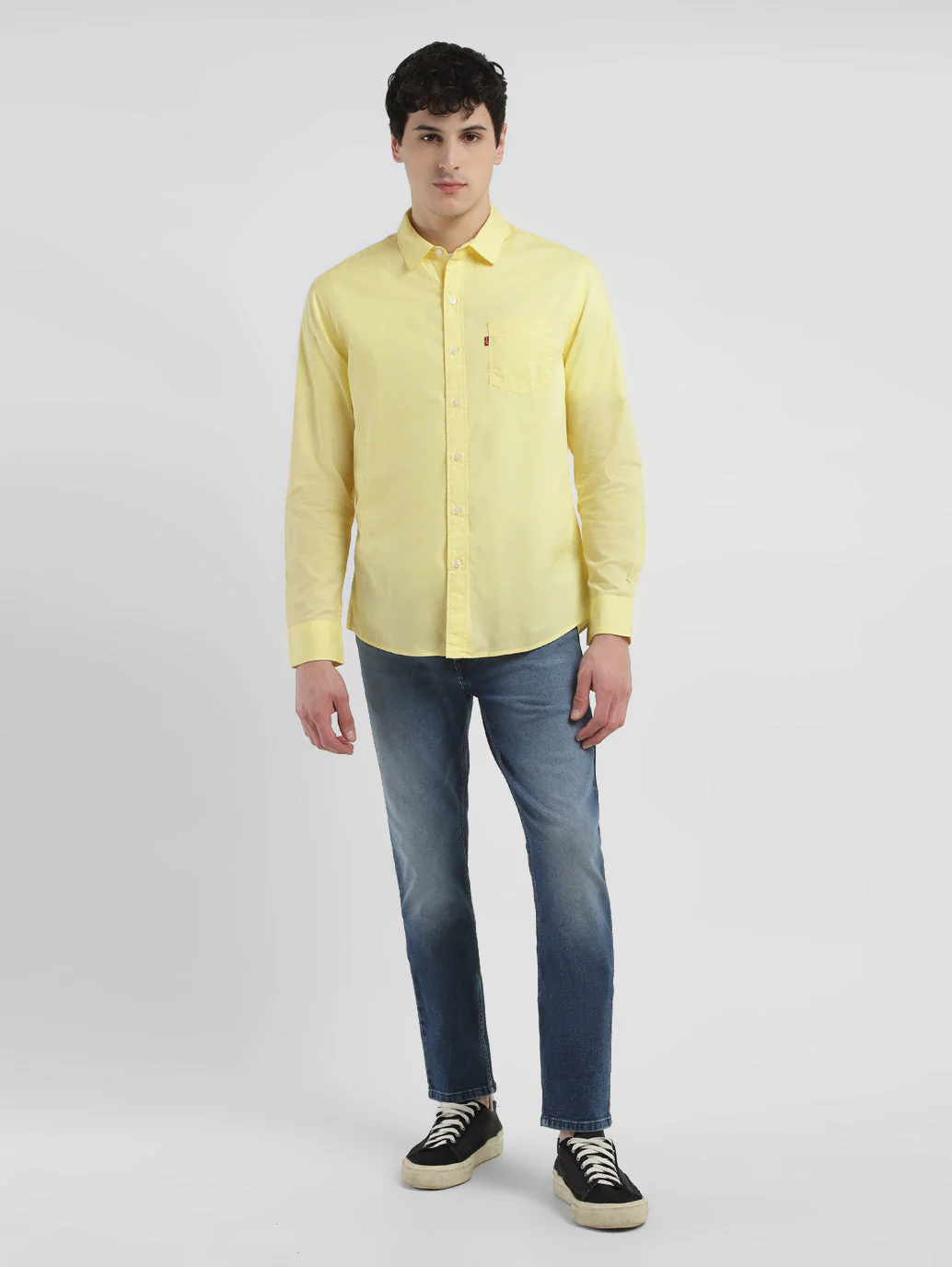 Men's Solid Slim Fit Shirt - Image 6