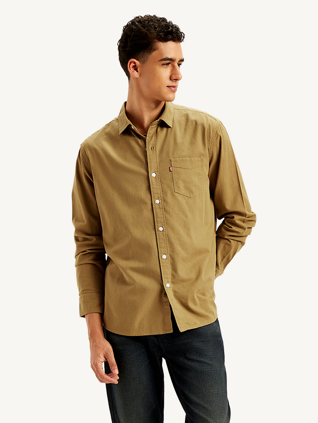 Men's Solid Slim Fit Shirt - Image 2
