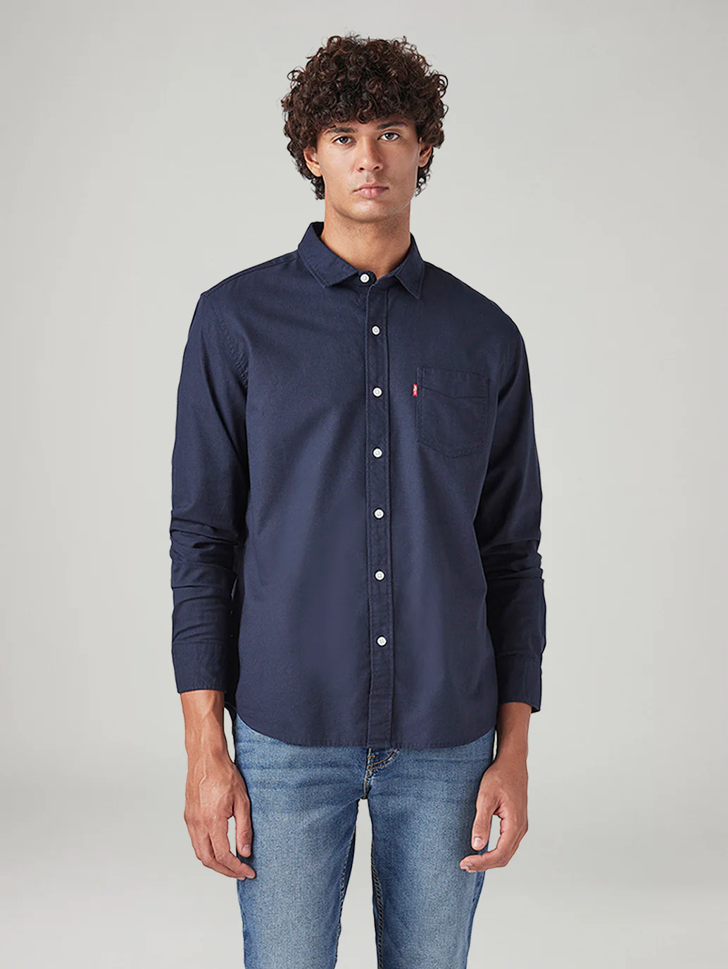 Men's Solid Slim Fit Shirt - Image 2