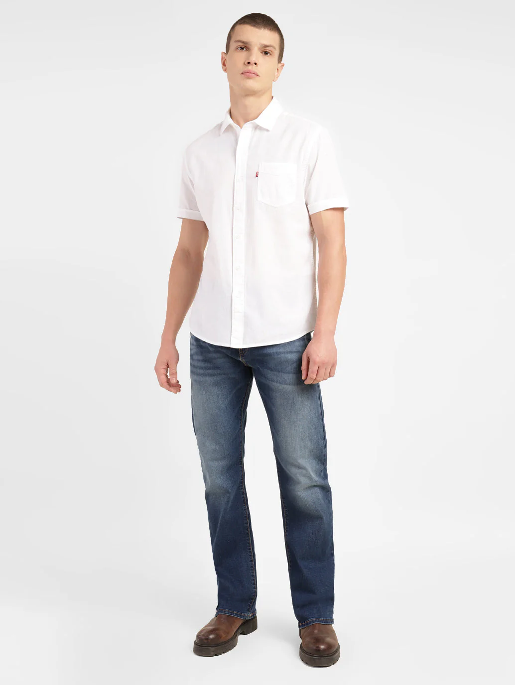 Men's Solid Slim Fit Shirt - Image 10
