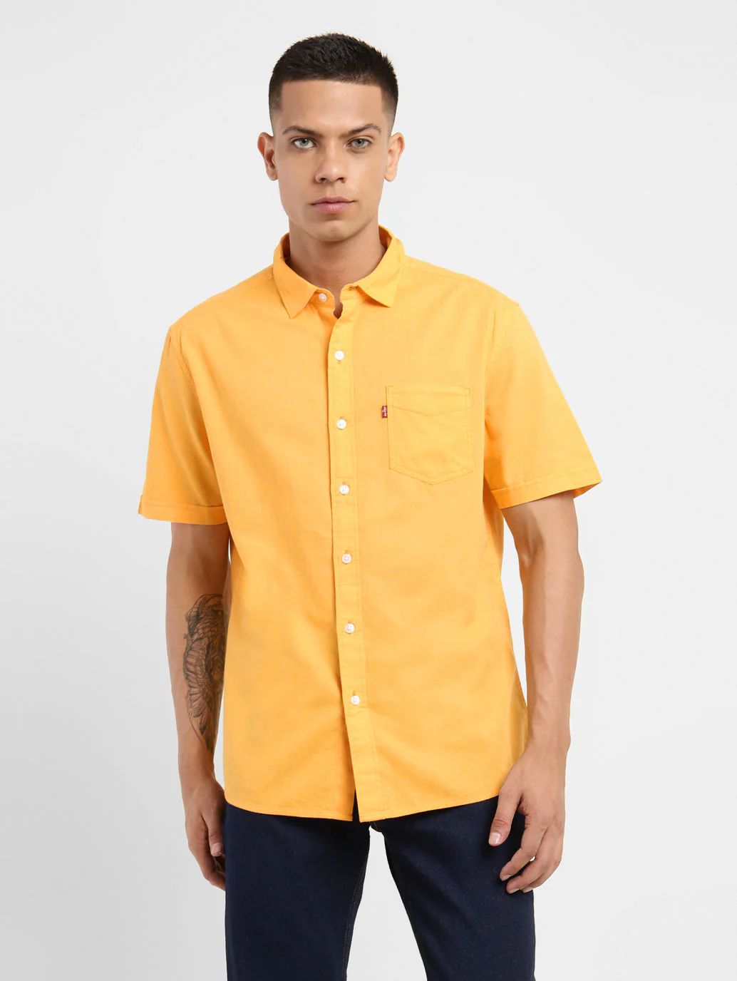 Men's Solid Slim Fit Shirt