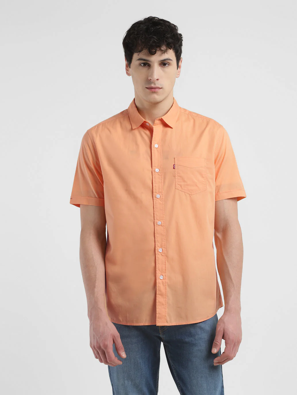 Men's Solid Slim Fit Shirt - Image 2