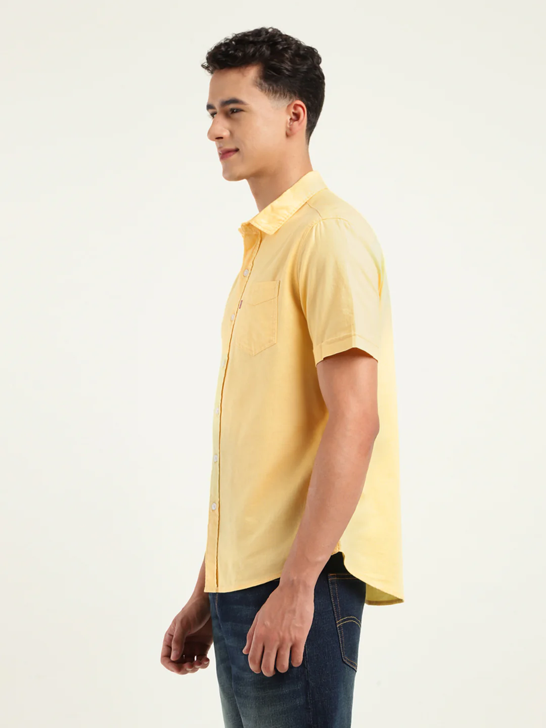 Men's Solid Slim Fit Shirt - Image 5