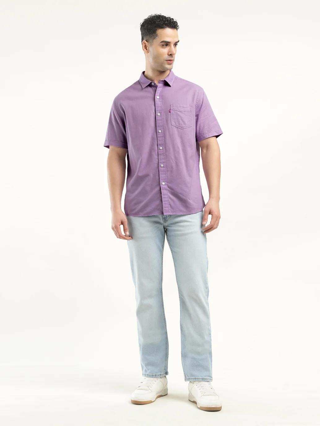 Men's Solid Slim Fit Shirt - Image 6
