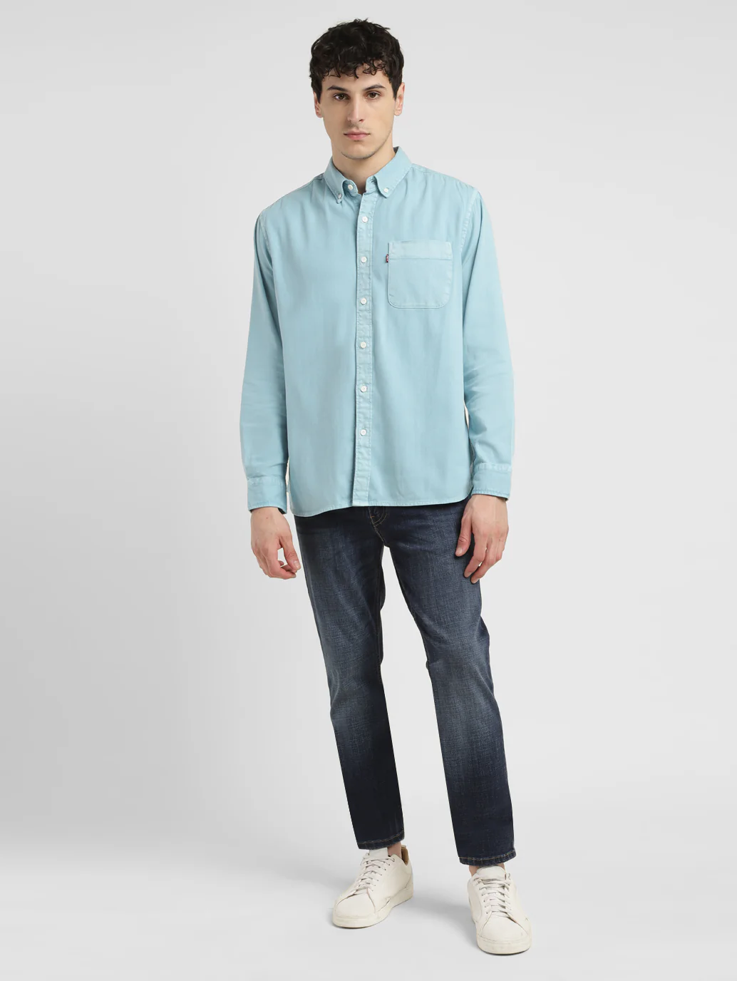 Men's Solid Slim Fit Shirt - Image 6