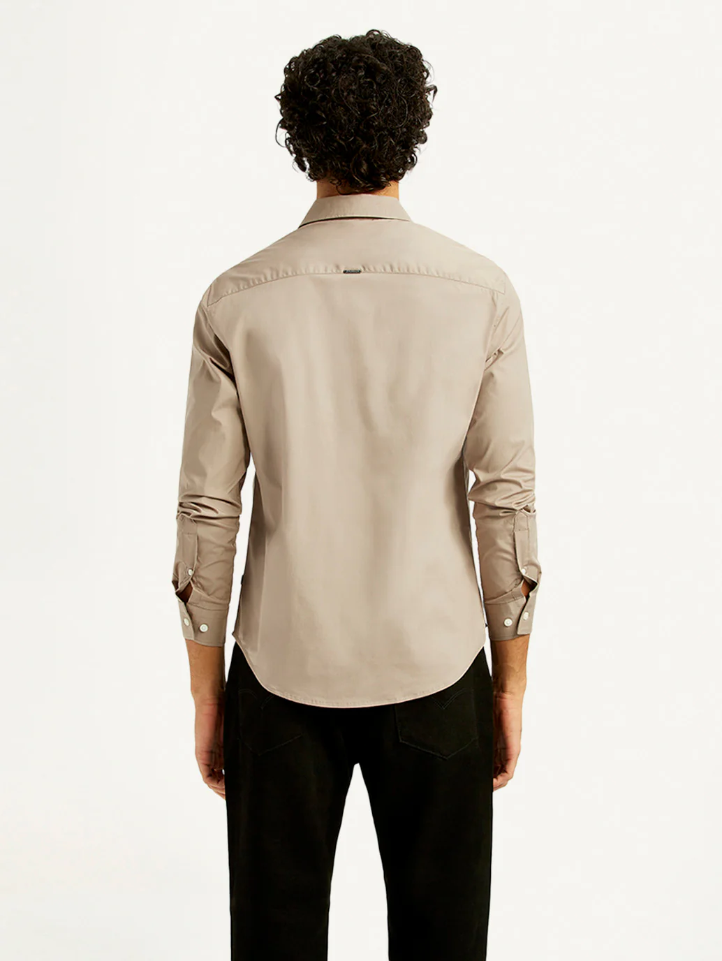 Men's Redloop Solid Slim Fit Shirt - Image 2