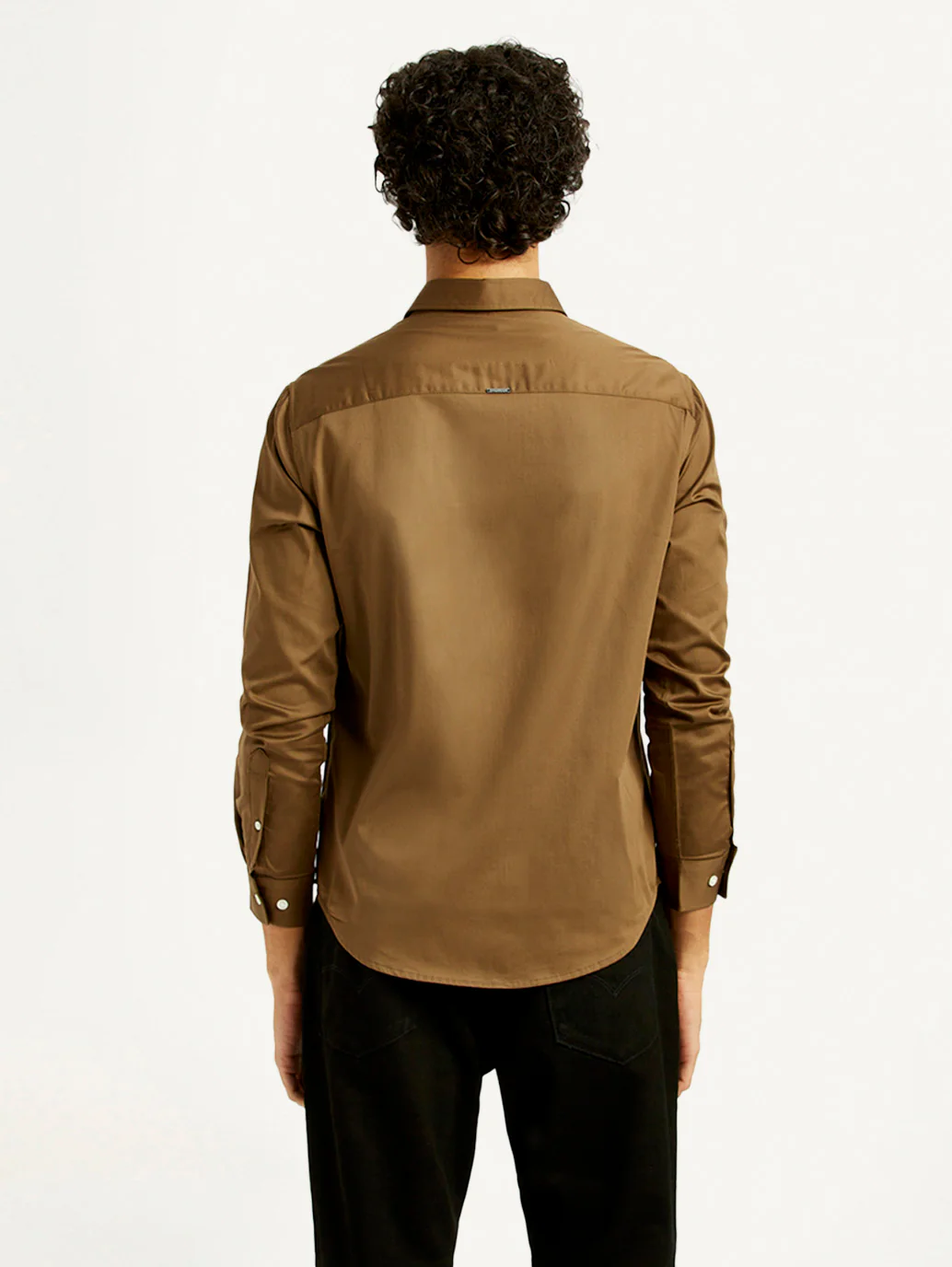 Men's Redloop Solid Slim Fit Shirt - Image 2