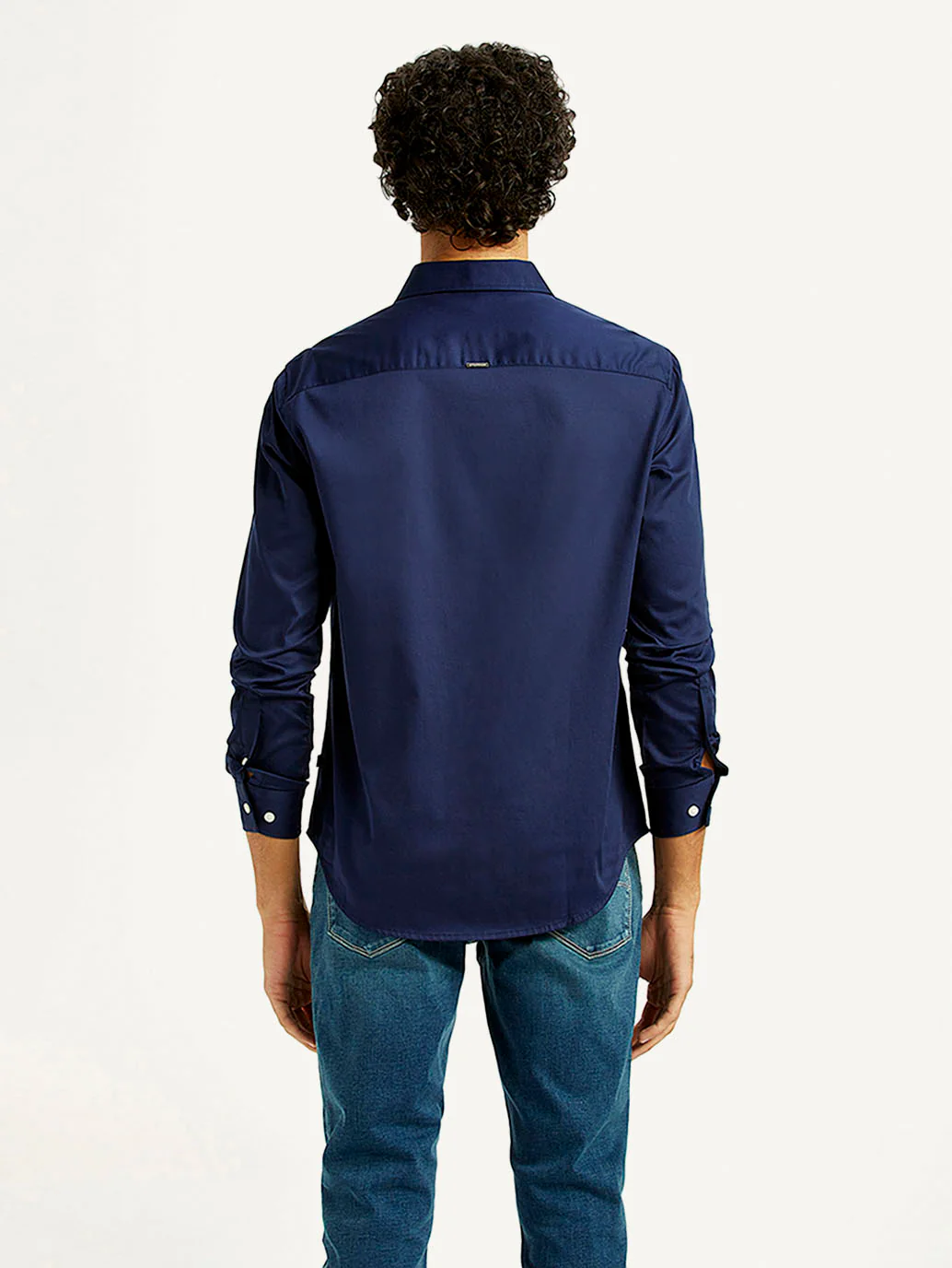 Men's Redloop Solid Slim Fit Shirt - Image 2