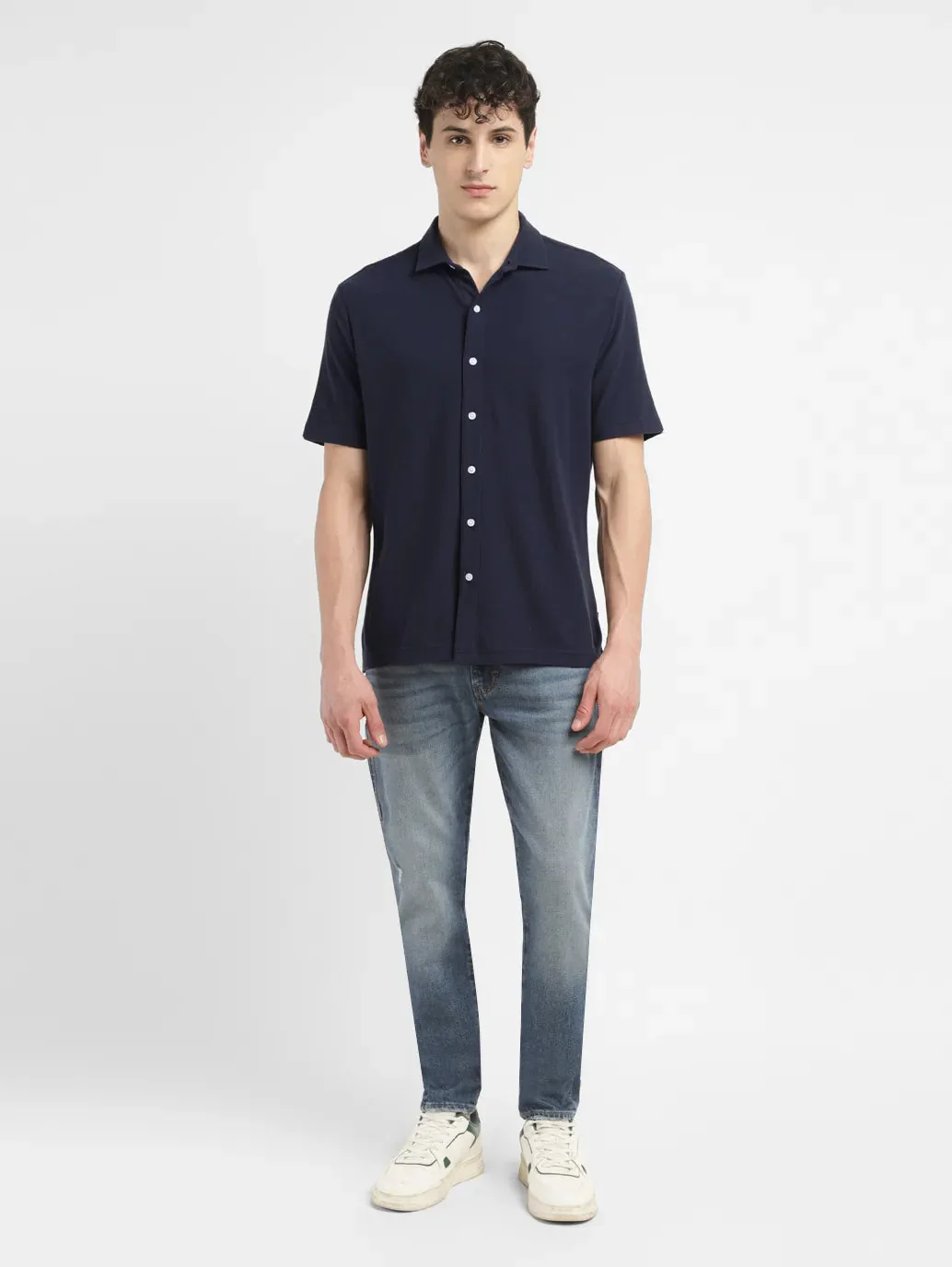Men's Solid Slim Fit Shirt