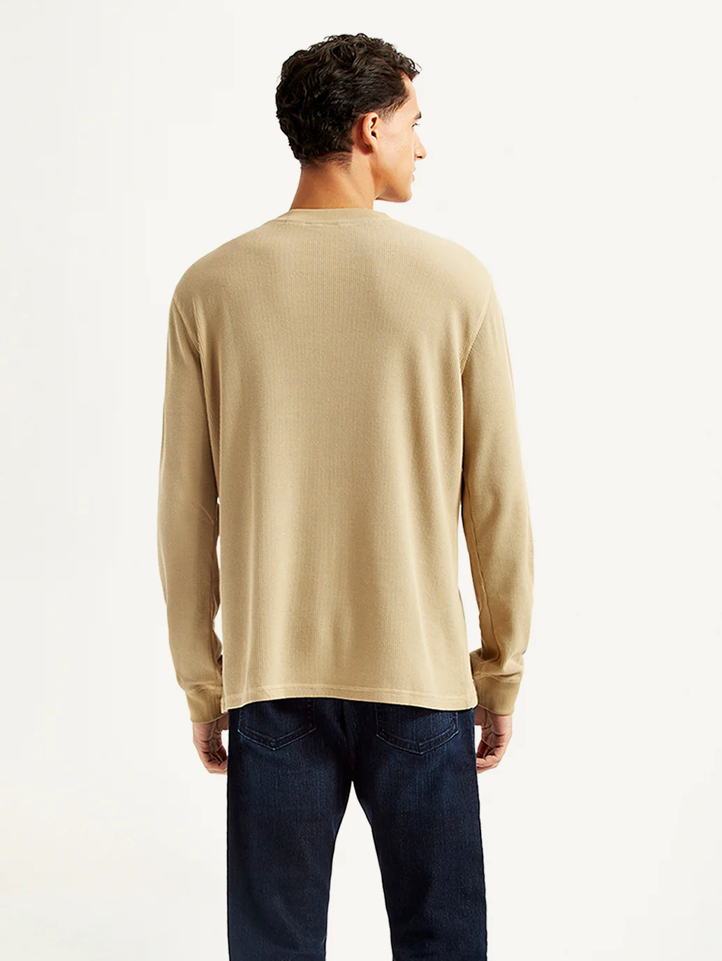 Men's Solid Slim Fit T-shirt - Image 3