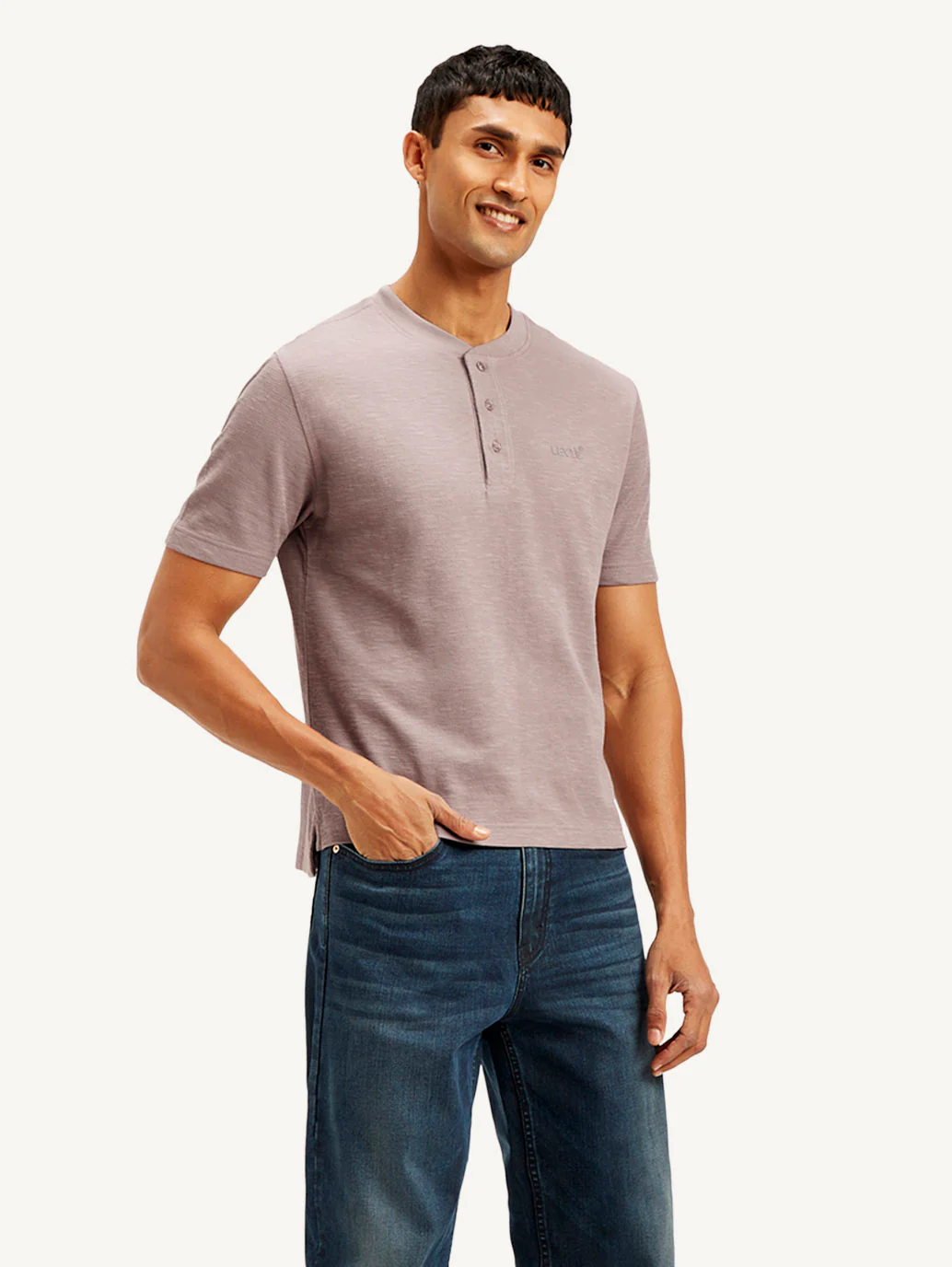 Men's Solid Slim Fit T-shirt - Image 5