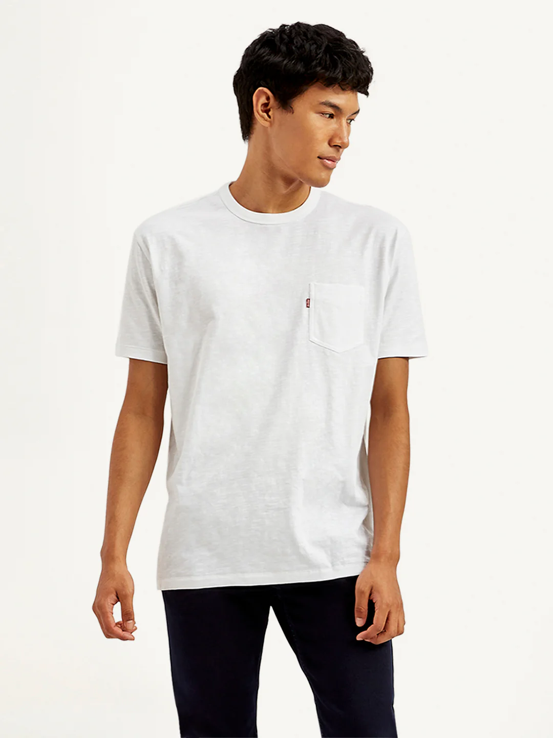 Men's Solid Slim Fit T-Shirt - Image 2