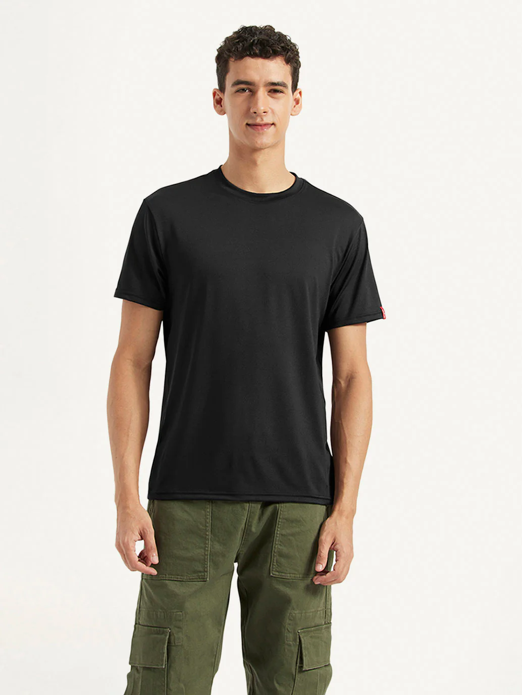 Men's Solid Slim Fit T-shirt - Image 5
