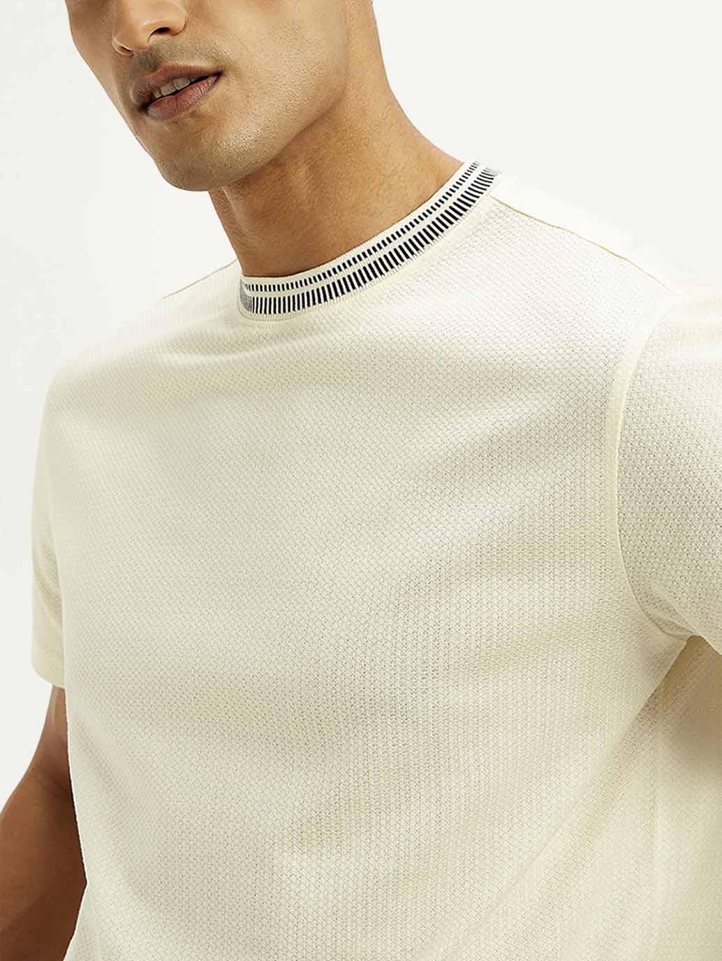 Men's Redloop Solid Slim Fit T-shirt - Image 4