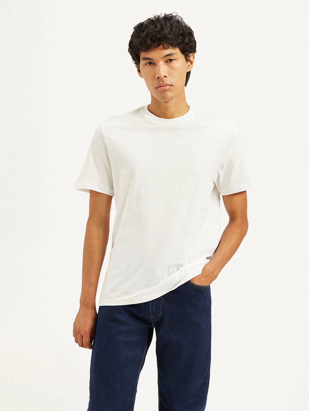 Men's Solid Slim Fit T-shirt - Image 3