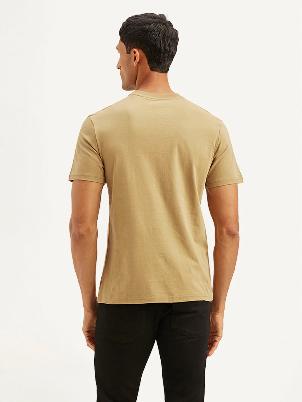 Men's Solid Slim Fit T-shirt - Image 2