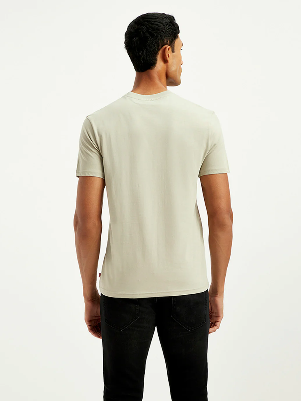 Men's Solid Slim Fit T-Shirt - Image 2