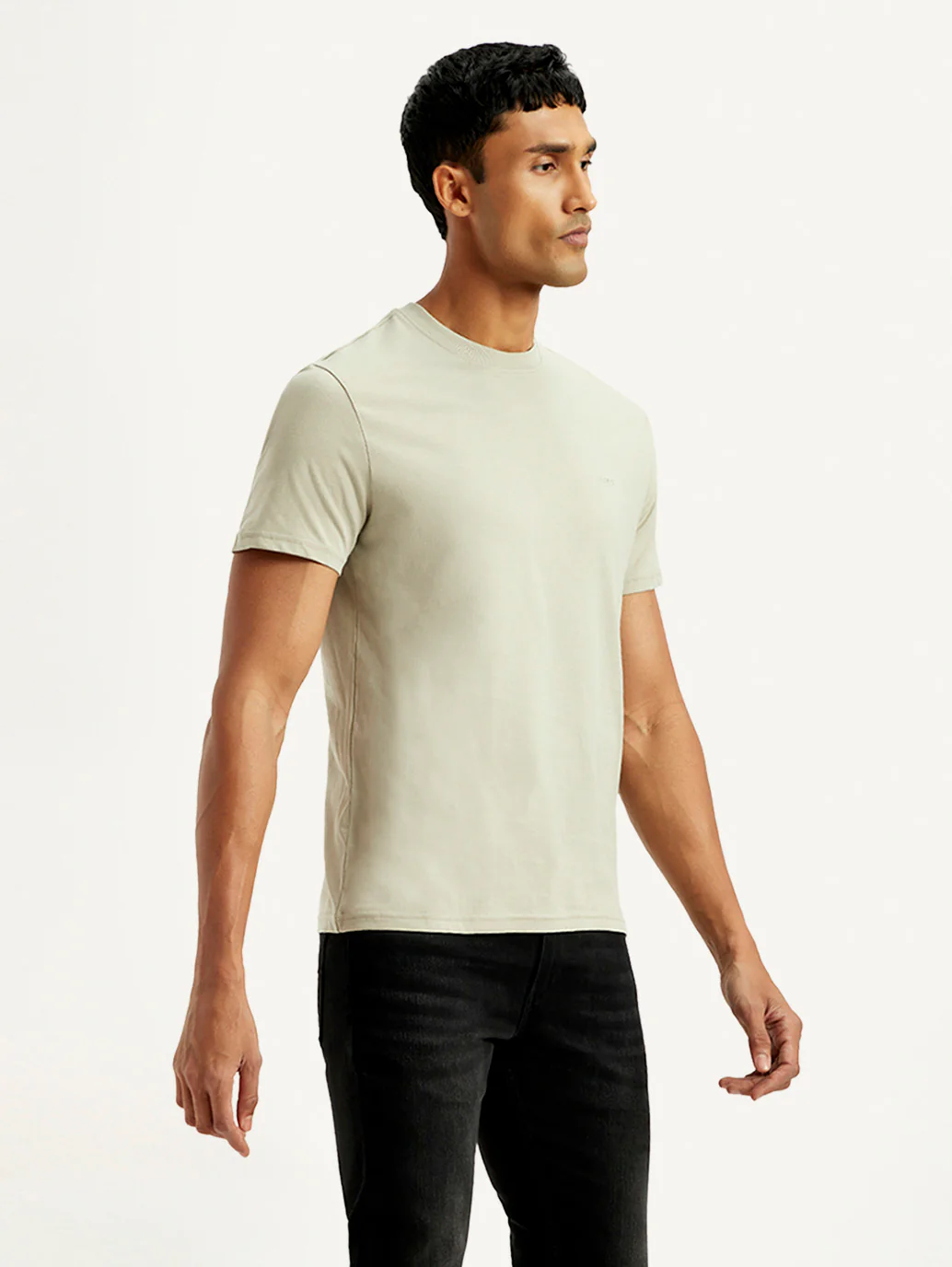 Men's Solid Slim Fit T-Shirt - Image 4