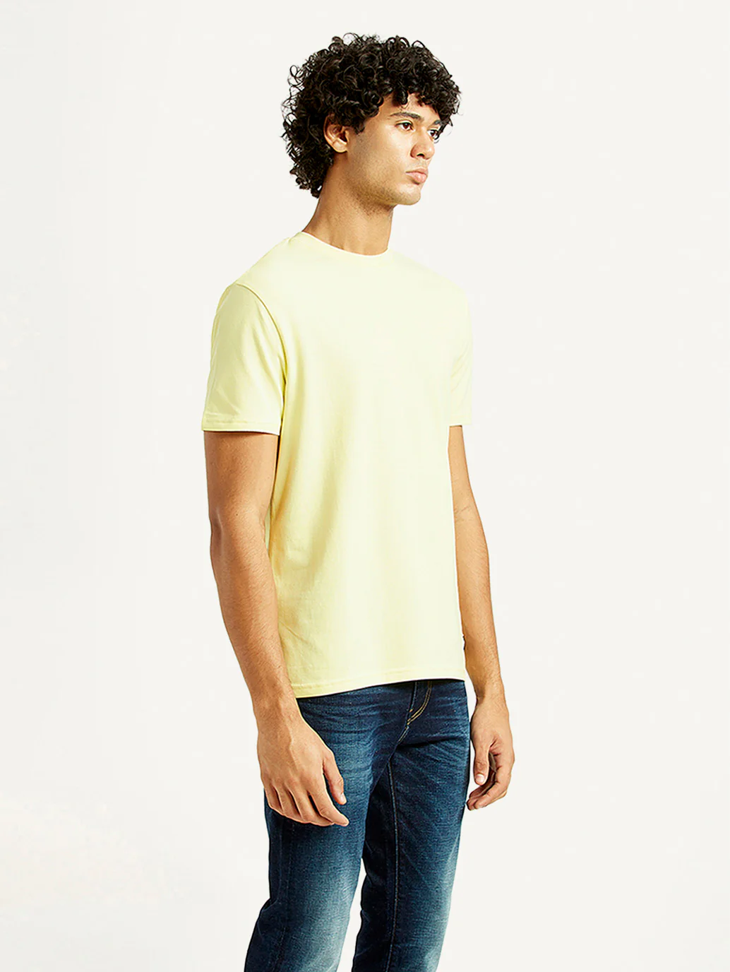 Men's Solid Slim Fit T-Shirt - Image 5
