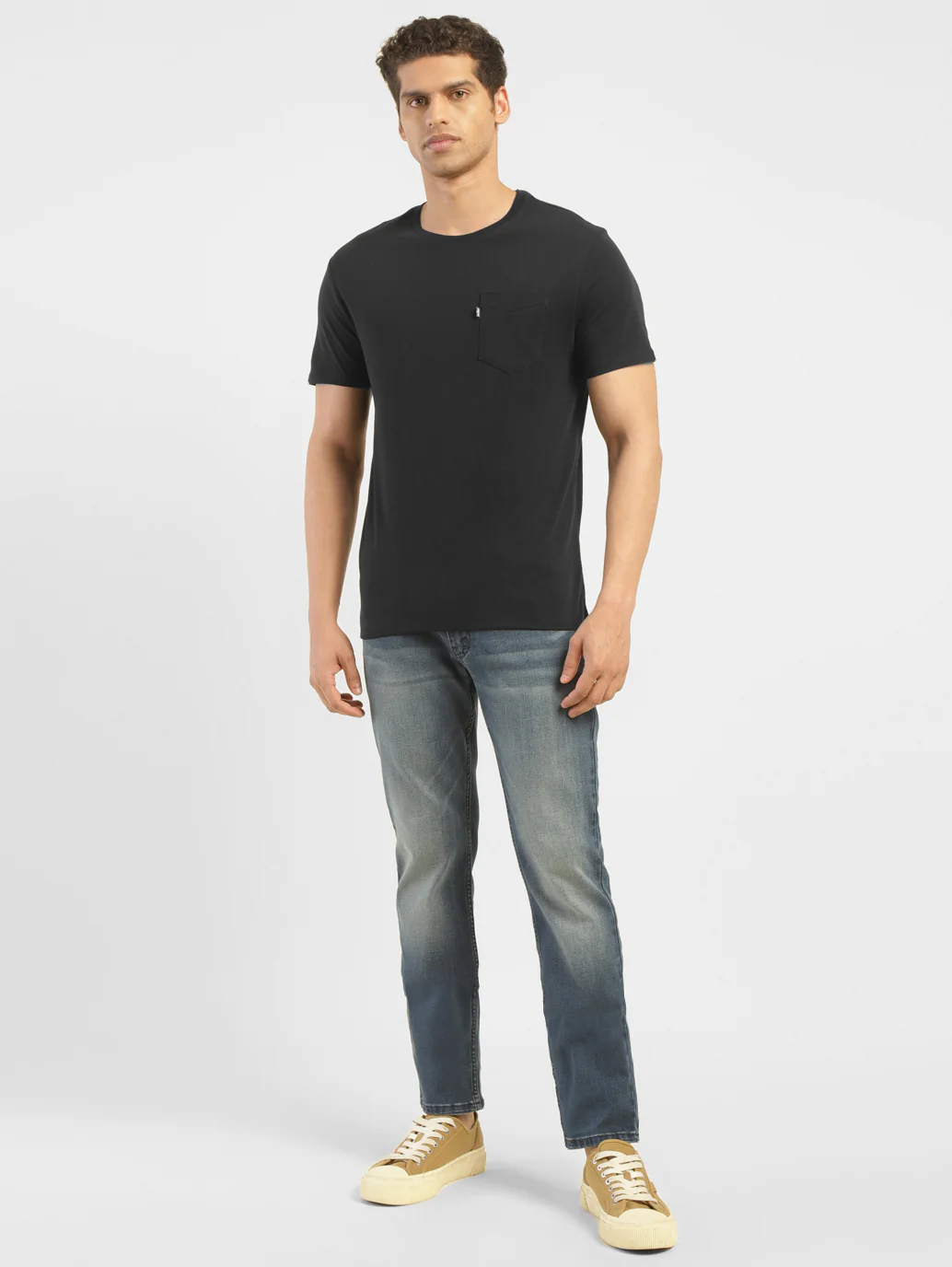 Men's Solid Slim Fit T-Shirt - Image 6