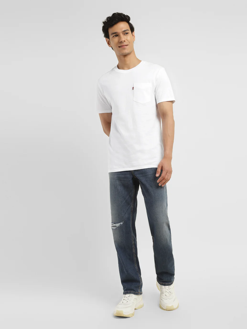 Men's Solid Slim Fit T-Shirt - Image 6