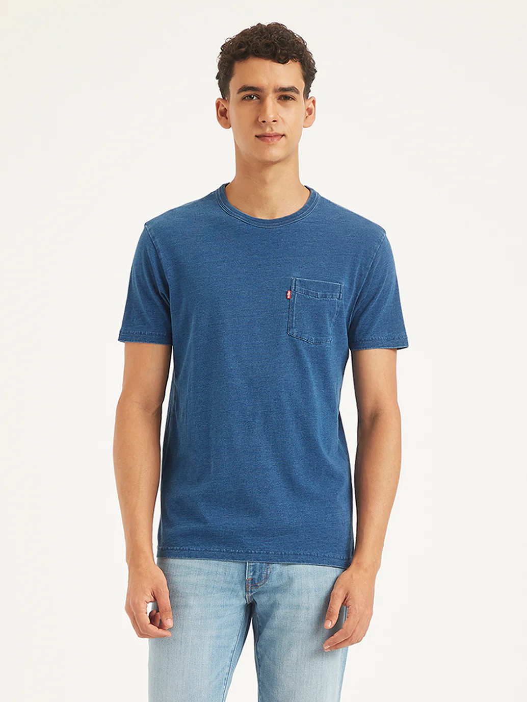 Men's Solid Slim Fit T-Shirt - Image 2