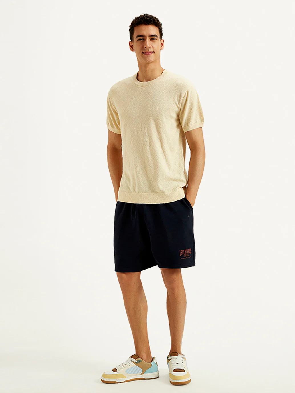 Men's Solid Slim Fit T-Shirt - Image 2