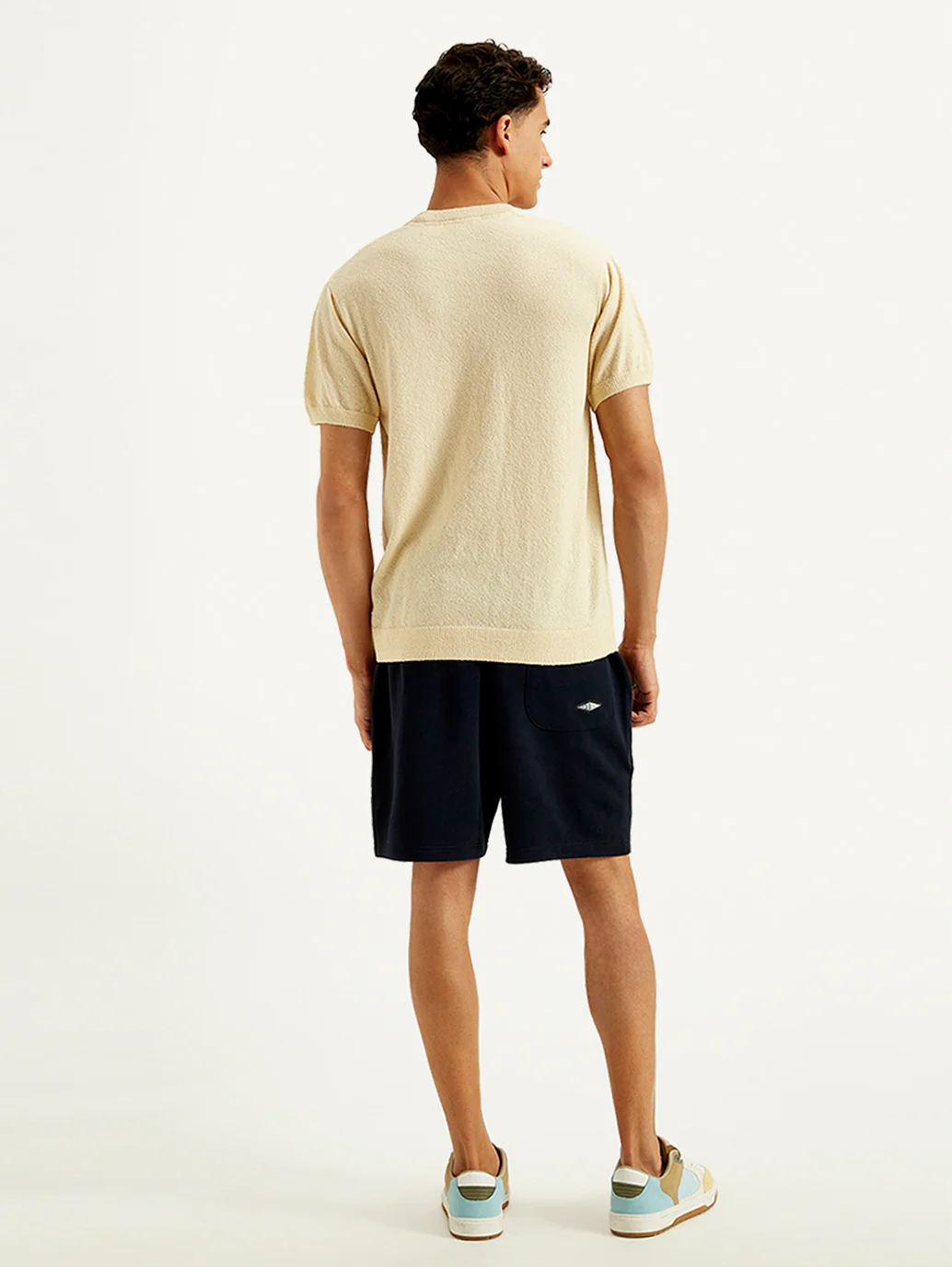 Men's Solid Slim Fit T-Shirt - Image 3
