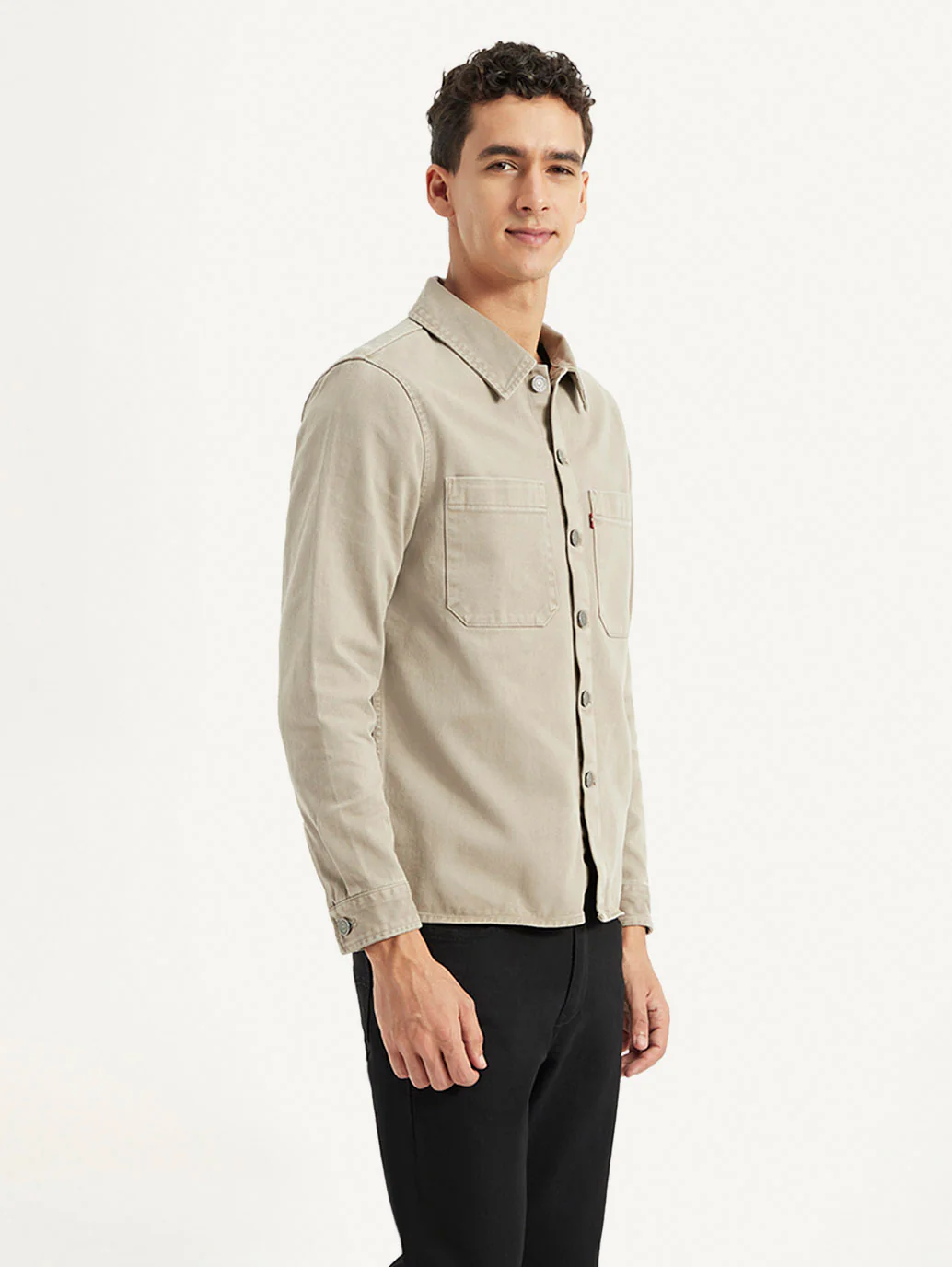 Men's Solid Slim Fit Shirt - Image 5