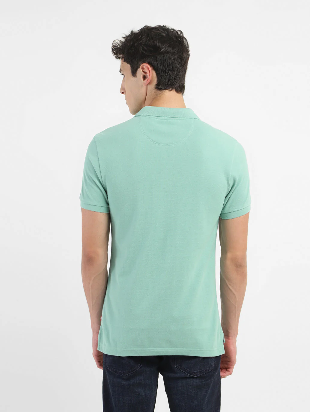 Men's Striped Polo T-shirt - Image 4