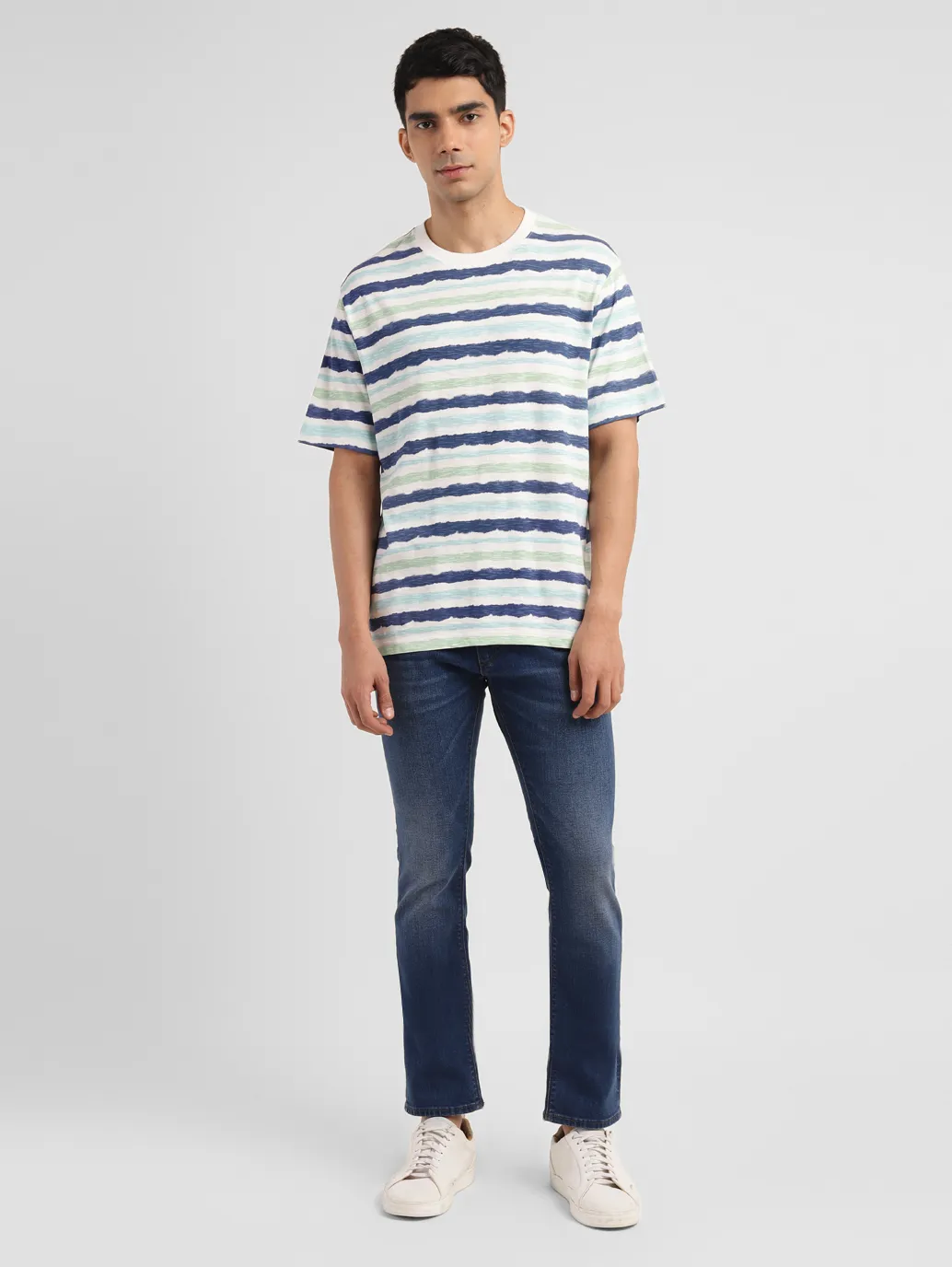 Men's Striped Slim Fit T-shirt - Image 6